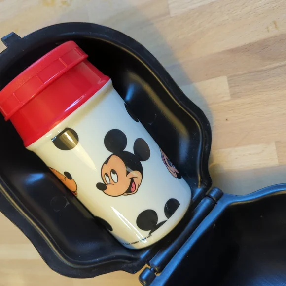 Vintage Mickey Mouse Lunchbox and Tumbler Thermos Set - Picture 6 of 12